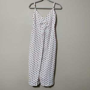 Bershka Polkadot Slit Dress Size L